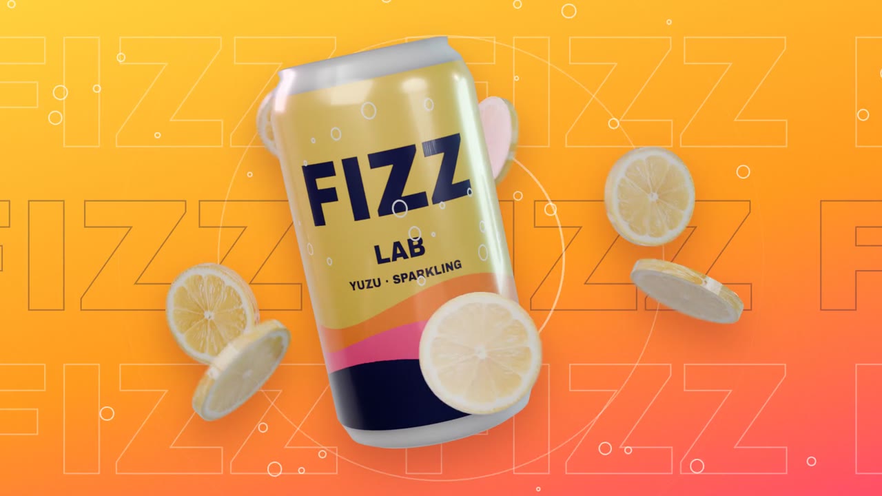 FIZZ LAB — 3D product film